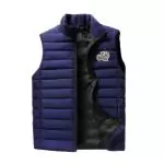 doudoune sans manche moncler homme sport double moncler logo blue